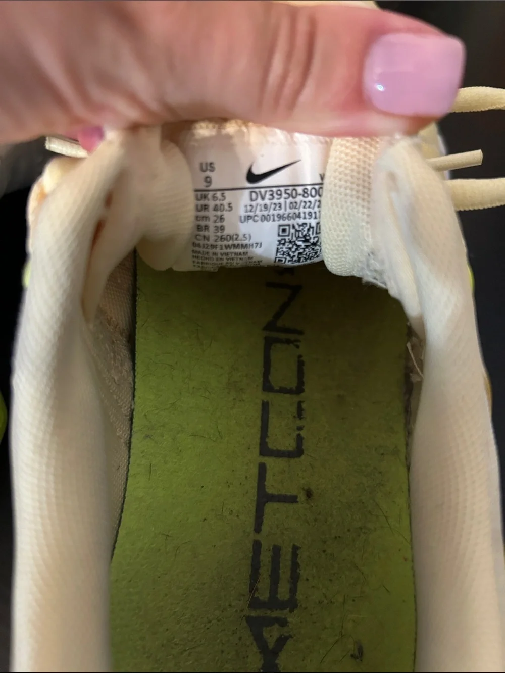 Nike Free Metcon 5 Women's Training Shoe - Citron Tint & Volt - Picture 5 of 6